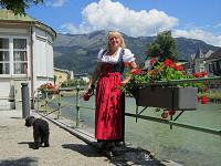 Fr. Brigitte Zimmermann im Salzkammergut