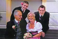 Hochzeit von Uschi und Josef Bollenberger in Drnstein